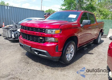 2021 Chevrolet Silverado K1500 Custom from USA, damaged, VIN 3GCPYBEH6MG173072